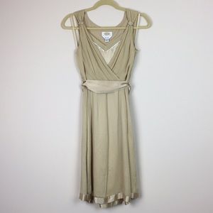 Talbots Petites - Sleeveless Faux Wrap Dress